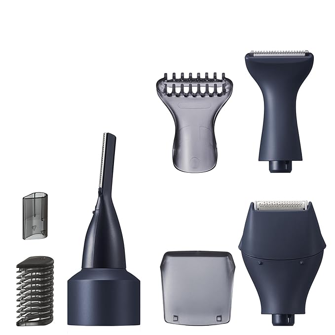 Panasonic MultiShape Facial Detail Shaver Trim Set Attachment Eyebrow Trimmer Beard Detail Trimmer and Detail Shaver Wet/Dry Add to MultiShape Grooming System Easy-Clean Tool - ER-CDT1-A