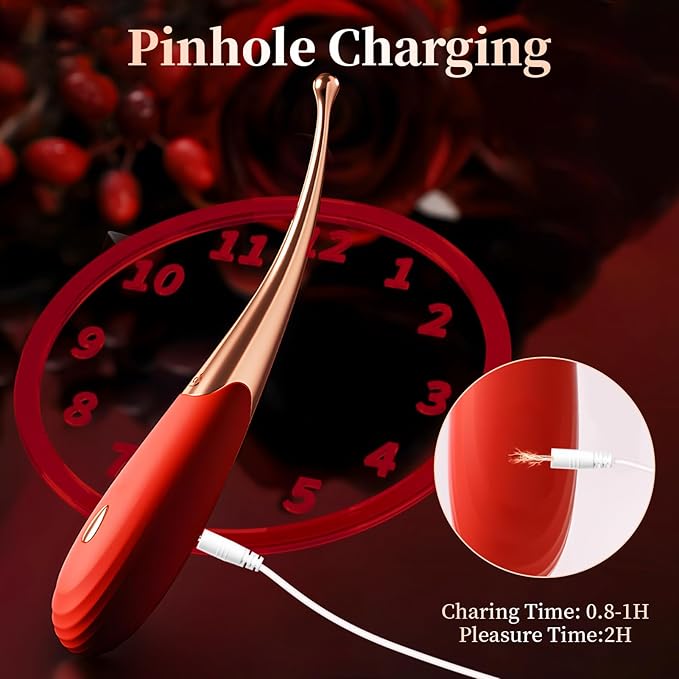 Portable Vibrating Massager -Clitioral Sucker Relaxes Muscles Heating Modes Viboators Toy Couples- for Body and Back Foot Silent Personal for Sports Massage Adult Tools Relaxation PWn4 (red)