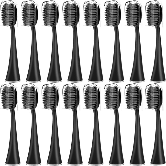 Replacement Toothbrush Heads Compatible for SG-540(16BLACK)