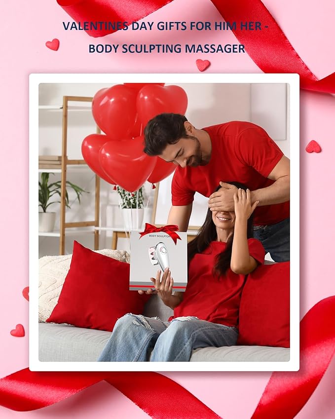 Portable Body Sculpting Machine: Valentines Day Gifts for Her Him Birthday Gifts for Women Men Mom Cordless Cellulite Removal Machine Anti Cellulite Massage Tool for Belly Arms Legs Waist