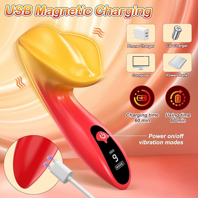 2026 New Portable Vibrating Massager -Clitioral Sucker Relaxes Muscles Heating Modes Viboators Toy Couples- for Body and Back Foot Silent Personal for Sports Massage Adult Tools Relaxation HCB11