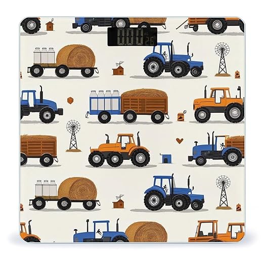 Women's Fashion Automatic Switch Digital Bathroom Weighing Scale Smart Scale Farm Cars Tractor Truck
