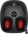 COMFIER HSA Eligible Shiatsu Foot Massager Machine with Heat FSA Foot Massager for Neuropathy Plantar Fasciitis Deep Kneading Feet Massager with HeatUp to Men Size 13 Christmas Gifts for Men Women