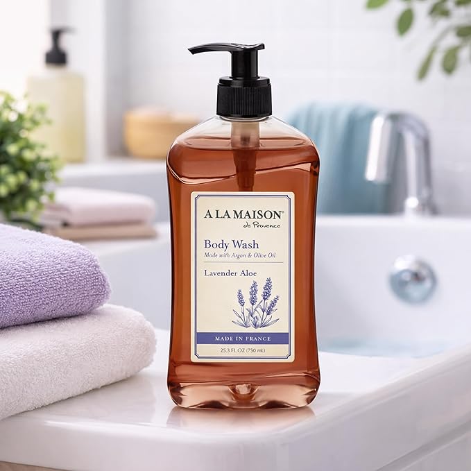 A LA MAISON Lavender Aloe Body Wash 25.36 Fl Oz 2 Pack