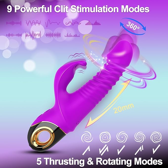 Portable Vibrating Massager -Clitioral Sucker Relaxes Muscles Viboators Toy 10 Modes Couples - for Body and Back Foot Silent Personal for Sports Massage Adult Tools Relaxation (Purple)
