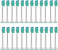 20/36pcs Replacement Toothbrush Heads Compatible For Philips Electric Brush Head 1100 2100 4100 4300 5100 5300 6100 6500 Etc(24pcs)