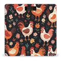Cute Rooster Chickens Scale for Body Weight Accurate Digital Bathroom Scale Toughened Glass High Precision Scales Smart Weight Scales with Large LCD Backlight Display Weighing Machine