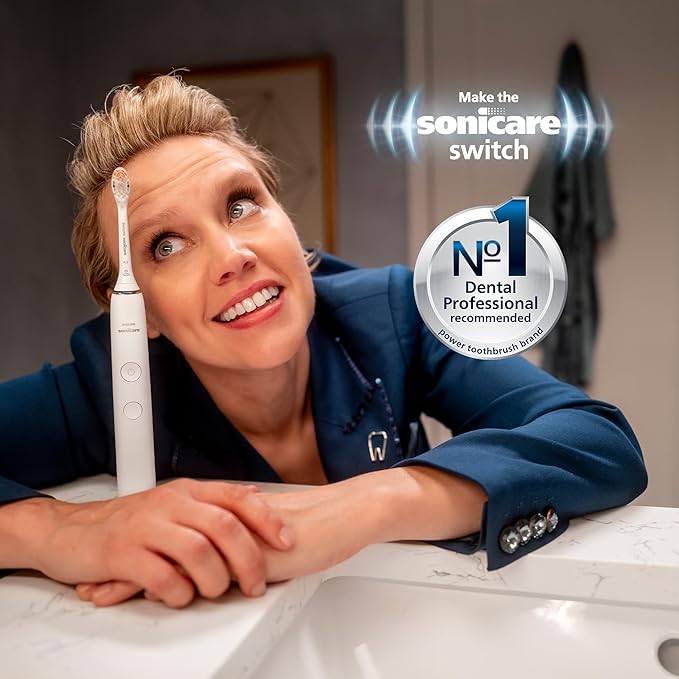 Philips Sonicare ExpertClean 7500 White Rechargeable Electric Power Toothbrush HX9690/06