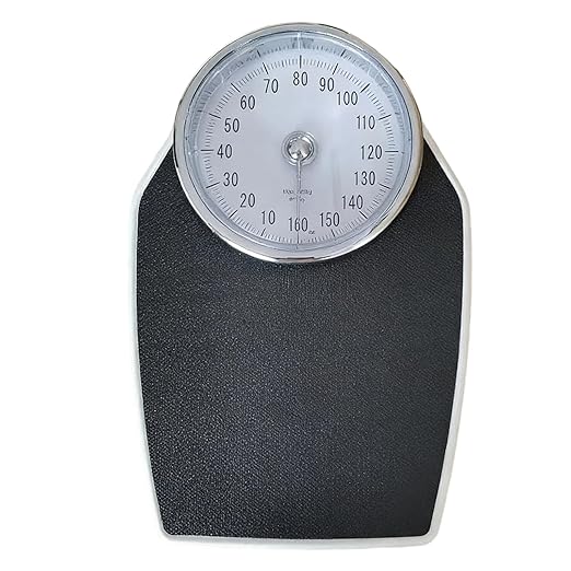 Bathroom Weight Scale – Mechanical Scale with Measurement of 160 kgHome Weight Measuring Instrument – For Home Use Gym Travel Office Commercial Apartment