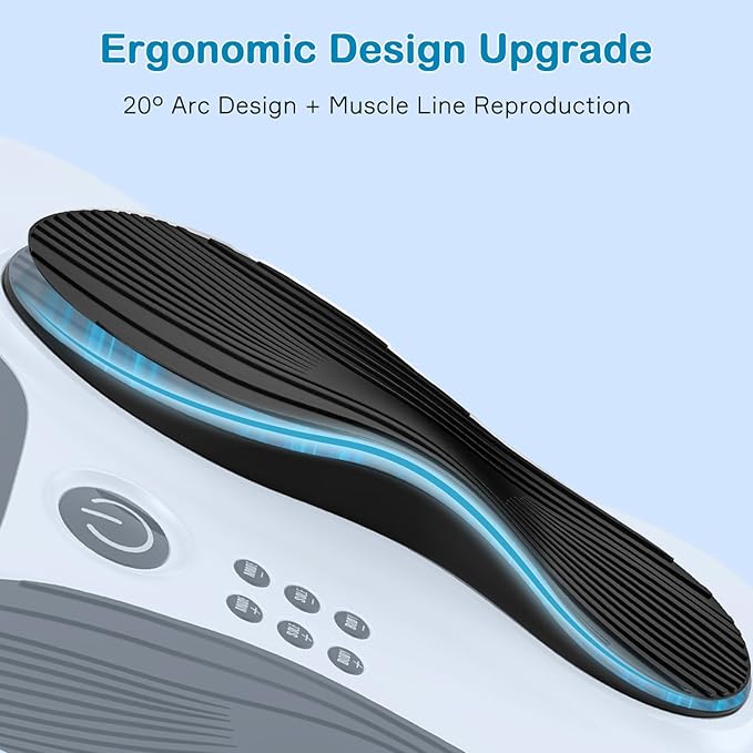 Creliver Foot Nerve Muscle Stimulator Pro TENS &amp EMS Foot Massager for Neuropathy Circulation and Body Pain Relief Electric Feet Legs Blood Circulation Machine FSA or HSA Eligible