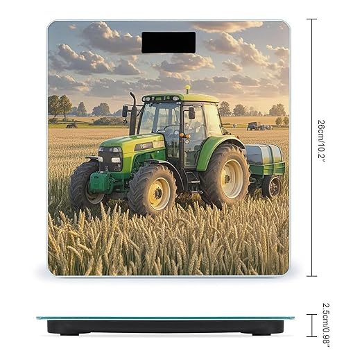 Tractor Farm Wheat Harvest Scale for Body Weight Smart Scales Digital Bathroom Scale High Precision Weighing Scales with Large Display Weighing Machine for People