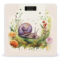Lovely Snail Bathroom Scale Large LCD Backlight Display Digital Scale Rounded Corners Body Scales Automatic Power On/Off Bathroom Scales for Home Bedrooms