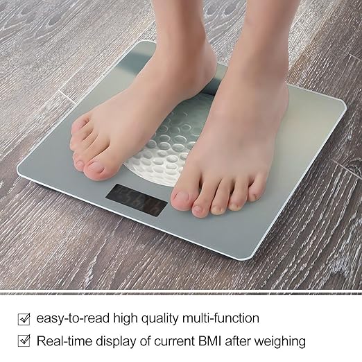 Golf Ball Smart Scale for Body Weight Accurate Bathroom Scale with LED Display Digital Weight Scales Weighing Machine High Precision Scales for Bath Home