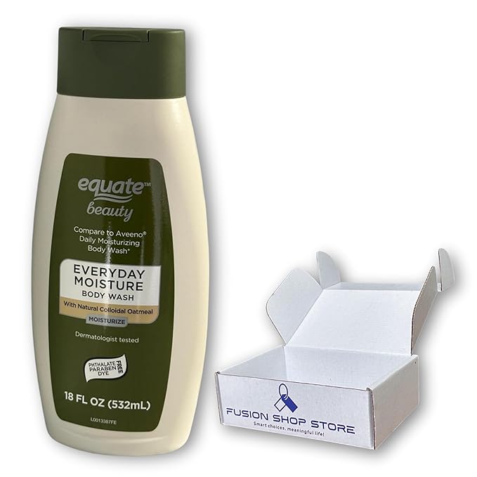 Daily moisturizing- Body Wash 18 fl oz (Pack of 1) Boxed By Fusion Shop Store