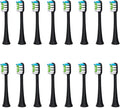 Replacement Toothbrush HeadCompatible for SOUNESS Electric SN903/SNK01/SN601/SN801/ST903/ST901/ST905/ST802/SN-P1(16black Whitening)