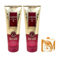 Bath &amp Body Works Luminous 2 Moisturizing Body Washes with a Peach Gardenia Bar Soap