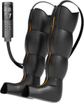 DEKEMASTER Air Compression Leg Massager for Circulation and Pain Relief Professional Full Leg Compression Boots for Massage Therapy with Adjustable 9 Intensities Recovery Boots for Women Men