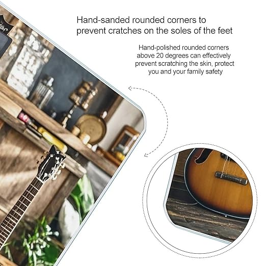 Guitar Musical Instrument Scale for Body Weight Smart Scales Digital Bathroom Scale High Precision Weighing Scales with Large Display Weighing Machine for People