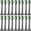 Compatible for 4pcs Replacement Brush Head Compatible with PH Sonic Care Diamondclean Electric Toothbrush(Green)