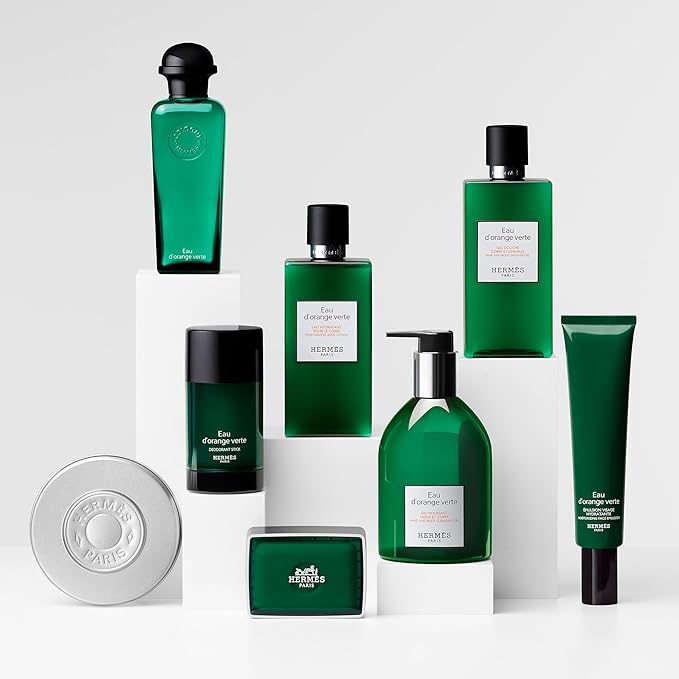 Hermes Eau d'Orange Verte for Unisex Hair and Body Shower Gel 5.4oz (Two 2.7 Ounce Bottles)