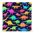 Automatic Switch Digital Bathroom Weighing Scale Smart Scale for Body Weight Neon Funny Dinosaurs