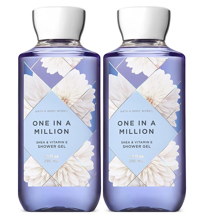 Bath &amp Body Works One in a Million Shower Gel Gift Sets 10 Oz 2 Pack (One Million) 20 ounces