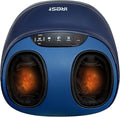 iRest Shiatsu Foot Massager with Double Foot Rollers Air Compression Scraping Deep Kneading Massage Electric Foot Massage Machine for Improving Blood Circulation and Relieving Foot Pain