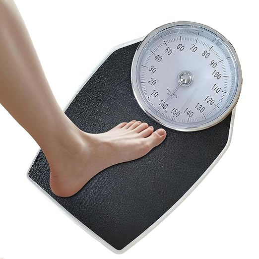 Bathroom Weight Scale – Mechanical Scale with Measurement of 160 kgHome Weight Measuring Instrument – For Home Use Gym Travel Office Commercial Apartment