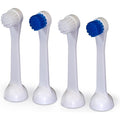 Cybersonic Classic Compact Replacement Brush Heads 4 Pack Compatible with All Cybersonic Electric Toothbrushes