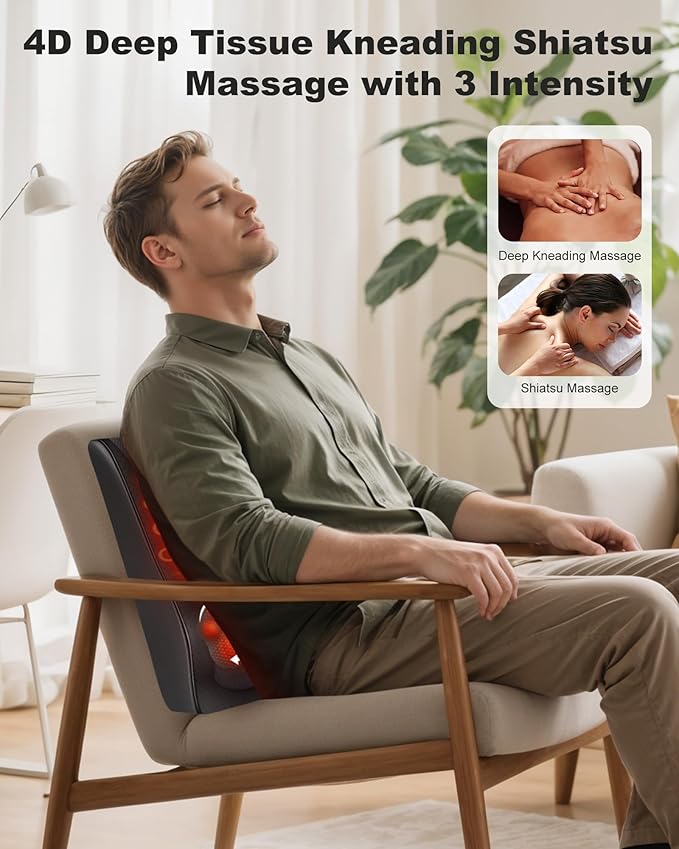 Snailax Handheld Back Massager and Back Massager Bundle