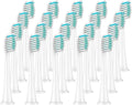 Compatible for Philips Sonicare 8Pcs Replacement Brush Heads - DiamondClean HX3/HX6/HX9 Series HX6064(20Pcs White)