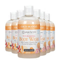 Ginger Lily Farms Botanicals Nourishing Body Wash Coco Mango 100% Vegan &amp Cruelty-Free Coconut Mango Scent 12 Fl Oz (Pack of 6)