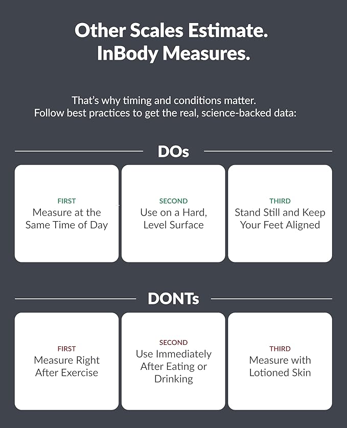 InBody Dial H20 | Body Composition Scale Most Accurate | Smart Scale with BMI Body Fat Muscle Mass | Weight Scale with Body Fat and Muscle