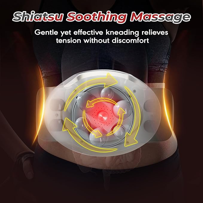 Electric Abdominal Massager Stomach Massager for Digestion Belly Cellulite Massage for Flattening BellyRelieves Discomfort Caused by Bloating ConstipationStomach Pain Gifts for Mom