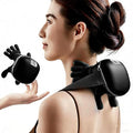 Neck Massager with Heat Electric Shoulder &amp Cervical Massage for Pain Relief deep Tissue Massage Heated for Neck Back Shoulder-2026 Black