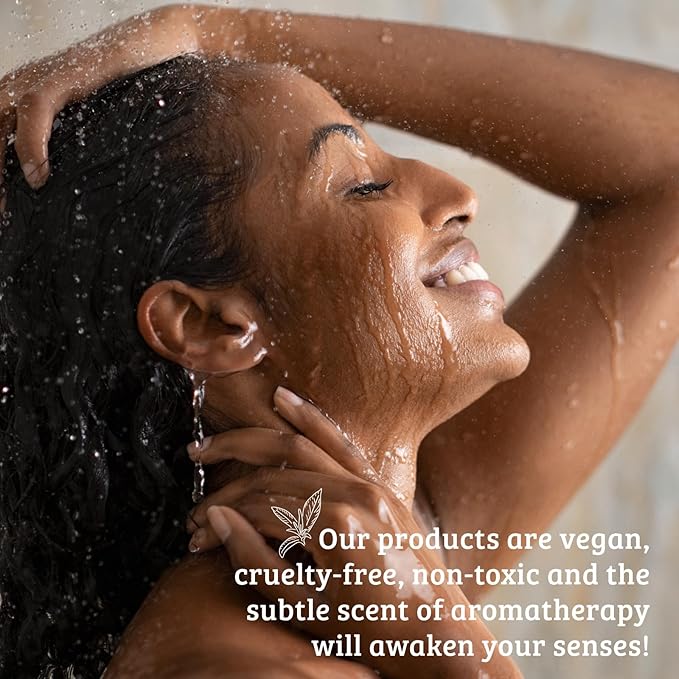 Pharmacopia Citrus Body Wash - Natural Shower Gel Moisturizing and Nourishing Body Cleanser - Infused with Organic Aloe Vera Coconut Oil and Green Tea Extract - Vegan and Cruelty-Free 16 oz