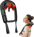 Snailax Neck Massager for Pain Relief Deep Tissue Neck Massage with Heat Cordless Massager for Back and Shoulder Pain Deep Kneading Back Massager Gift for Mom Dad