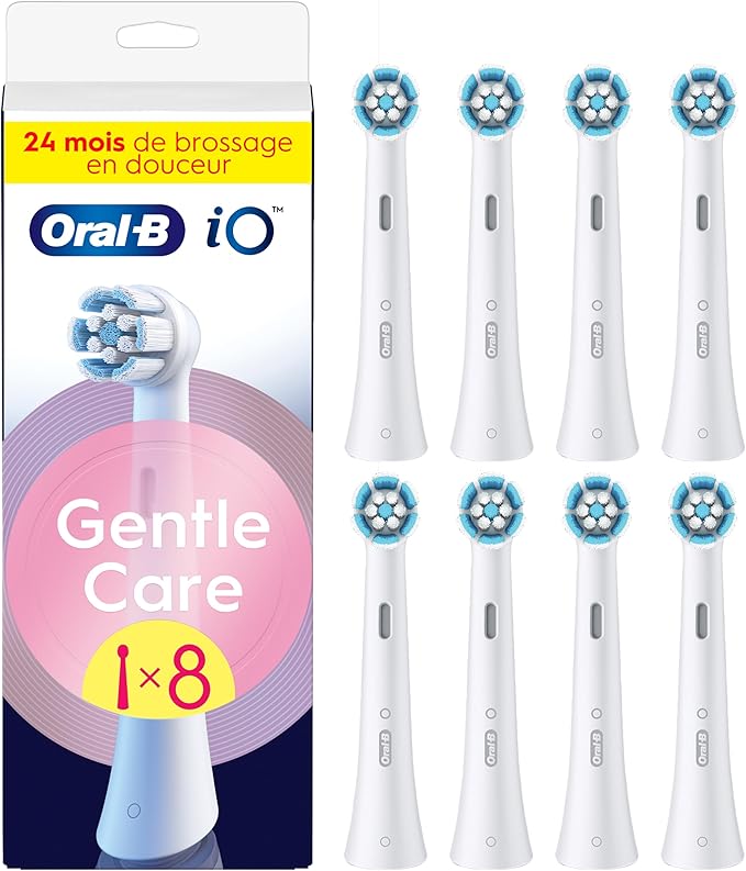 Oral-B iO Gentle Care Series Genuine Replacement Round Brushes Suitable for Sensitive Gums 8