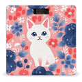 Berry Style and Cat Scale for Body Weight Digital Bathroom Scale Precision Smart Weighing Scales with Clear LED Display Accurate High Precision Scales Weighing Machine