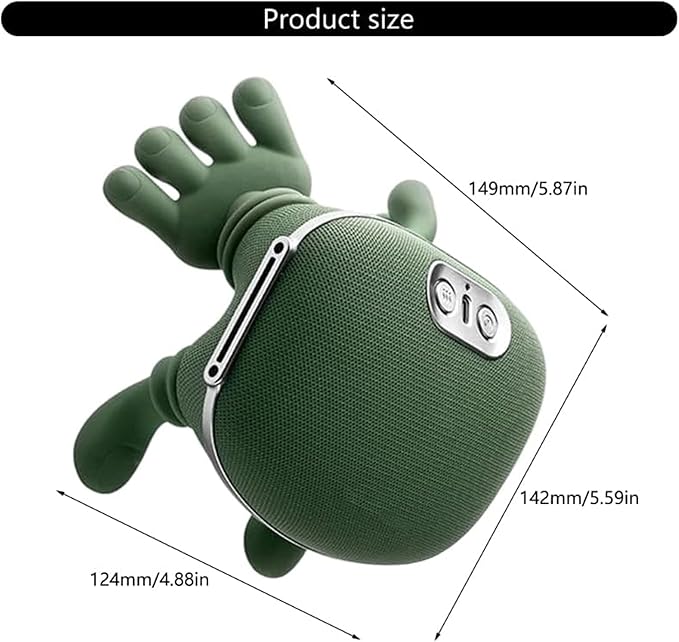 Shoulder and Neck Massager Bionic Heated Massager Neck Massager with Fingers 4D Kneading Massage Simulates a Real Palm Massage for Comfort Relax Muscle Tension