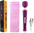 Vibrating Massager Powerful Electric Back for Sports Recovery Muscle Aches Body Pain Shoulder Foot Massage (Purple Big Massage)