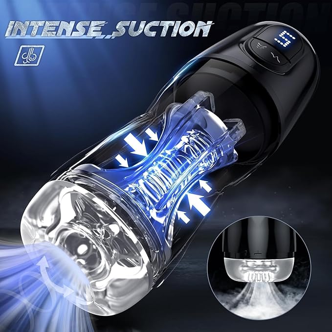 2026 Upgraded Male Masterburbatar Hands Free 7X Sucking &amp Rotating &amp Licking Male Mastusbafor Blowjobob Machine for Man Automatic Tight Sleeve Hoodies BNCE6