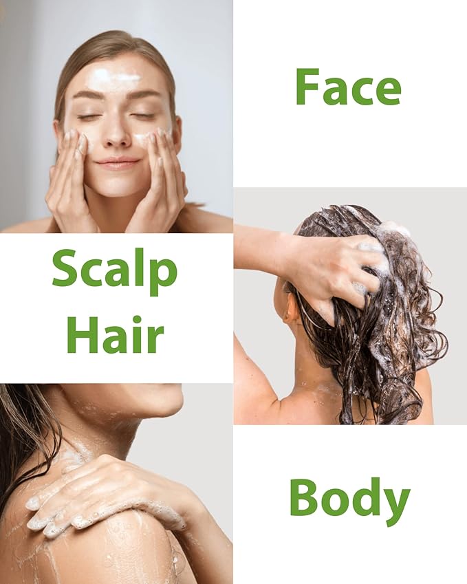 Aromase 5α Juniper Head-To-Toe Shampoo and Body Wash All in One Shower Gel for Face Scalp Hair &amp Body Gym &amp Travel No SLS