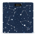 Smart Scale for Body Weight Digital Bathroom Weighing Scale Energy Saving Scale Constellation Galaxy Starry Night Stars Glow in The Dark Midnight