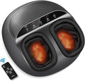 RENPHO Foot Massager Machine with Heat Shiatsu Foot Massager for Plantar Fasciitis Birthday Gifts for Women Cordless Control FSA Eligible HSA Store Eligible Up to Size 13