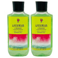 Bath and Body Works Gift Set of of 2 - 10 Fl Oz Shower Gel (Watermelon Lemonade) Multicolor
