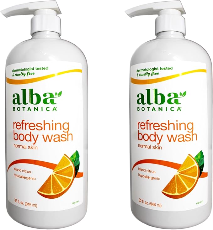 Bath and Shower Gel - Island Citrus 32 oz (Multi-Pack)