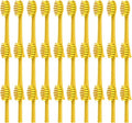20/50/100 Pieces Toothbrush Heads Compatible for Apiyoo P7/Y8/SVP/Moon Electric Heads Vacuum Bristle Nozzle(50Yellow)
