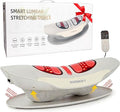 Smart Lower Back Massager with Soothing Warm Therapy &amp Air Traction – Spinal Decompression Device for Sciatica Relief Lumbar Pressure &amp Stiffness Gray
