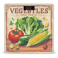 Vintage Vegetables Bathroom Scale for Body Weight Bathroom Digital Electronic Weighing Scale with Back Lit LED Display Sturdy Tempered Glass Weight Watchers Scales 400lb